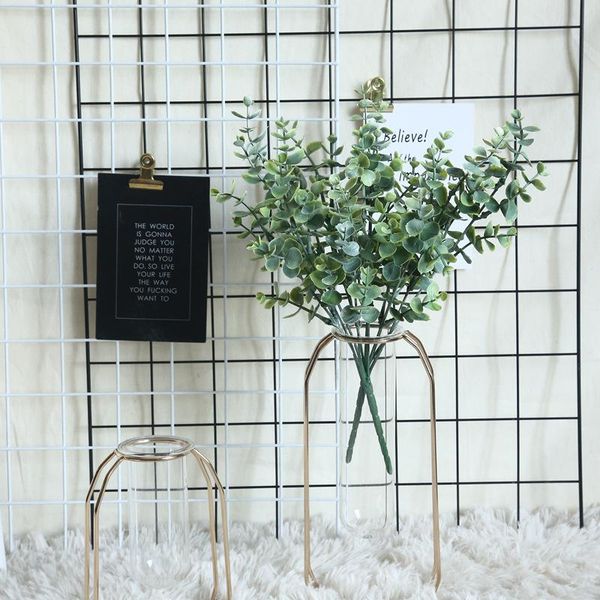 

decorative flowers & wreaths eucalyptus simulation with grass leaves home decoration flower wall wedding