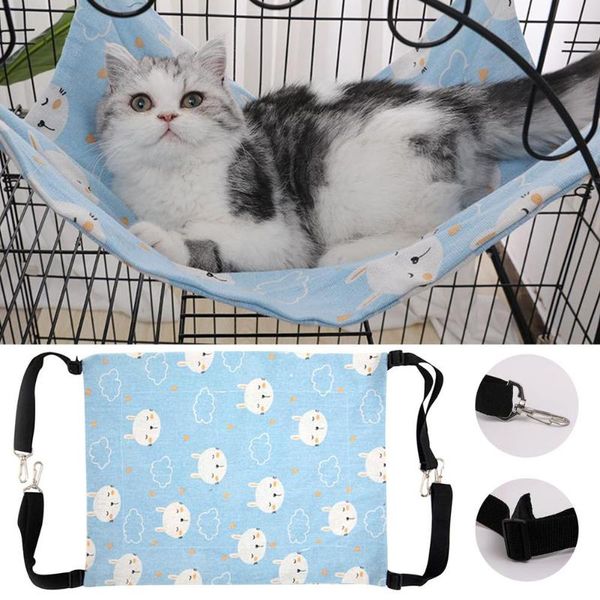 

cat beds & furniture cute hanging comfortable sunny adjustable breathable cats hammock bed shelf seat for summer