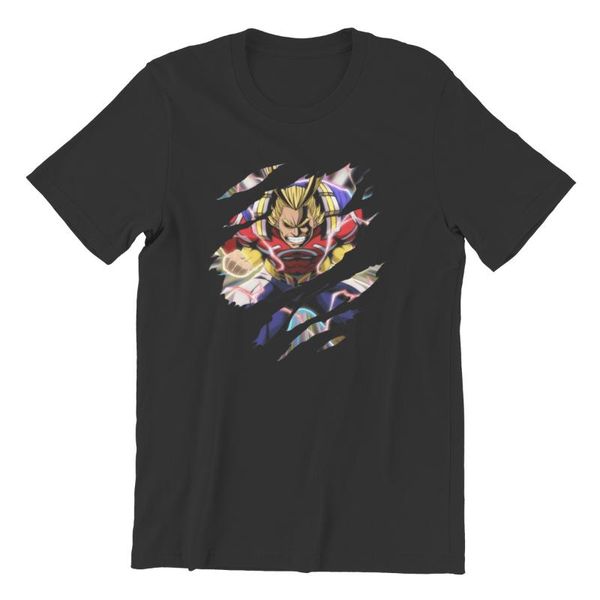 

men's t-shirts all might1463 tees hentai graphic cotton custom design t-shirt 109957, White;black