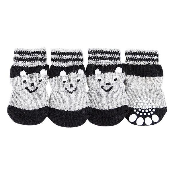 

dog apparel pet dogs goods for mascots shoes knit knitted products 4 pcs/set