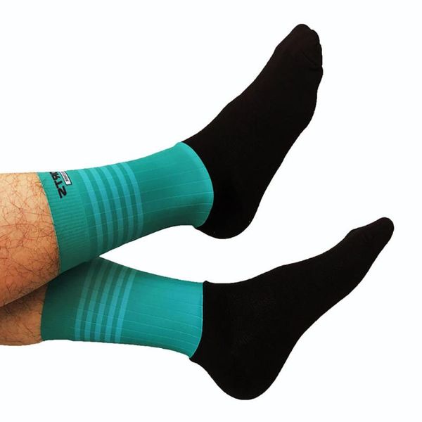 

pair cycling socks all seasons sweat-absorbent breathable non-grind feet men outdoor climbing rock running sports, Black