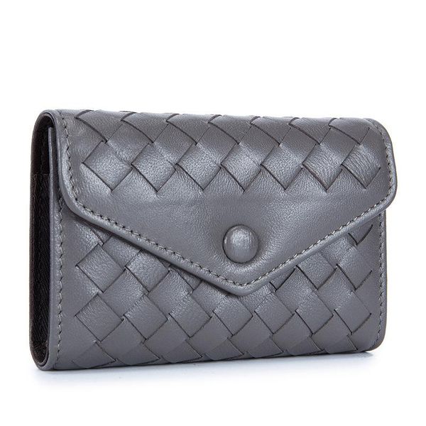 

card holders luxury designer purses handbags zipper genuine leather slim women men brand wallet clutch id holder bank small coin, Brown;gray