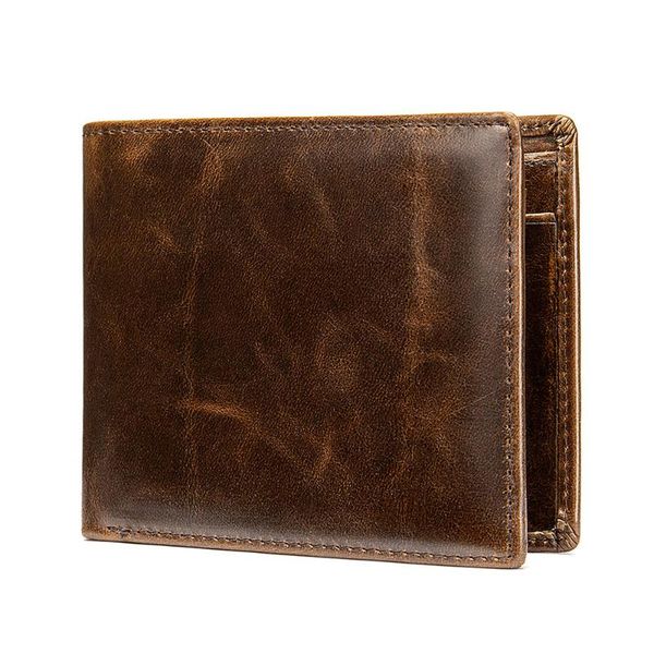 

wallets vintage men wallet coin pocket genuine leather for small zipper with card holder man purse, Red;black