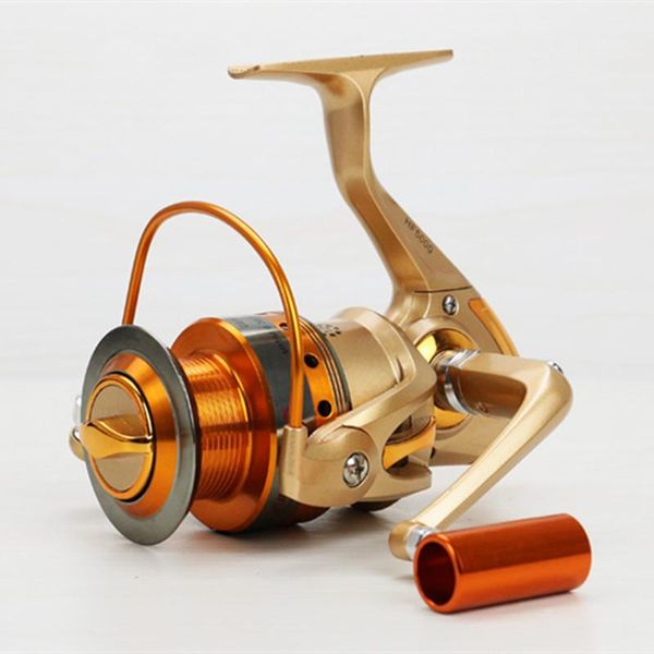 

baitcasting reels yumoshi spinning fishing reel metal spool hf 500-9000series wheel 10bb 5.5:1 molenete pesca