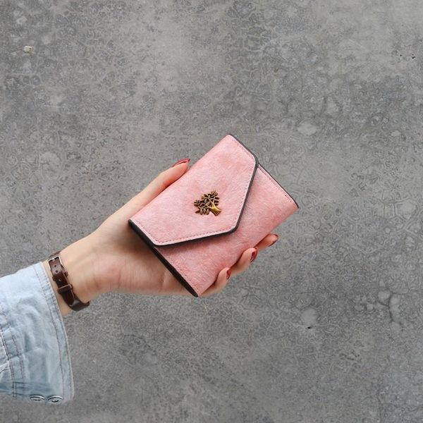 

wallets women's wallet short women coin purse fashion for woman card holder small ladies female hasp mini clutch girl, Red;black