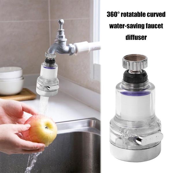 

kitchen faucets faucet filter cleaning swivel head 360 degree rotatable curved water saving tap diffuser nozzle bubbler