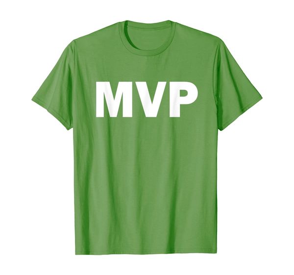 

mvp tee - most valuable player shirt, White;black