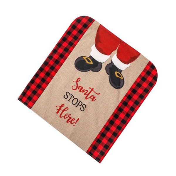 

chair covers 1 pc novel decoration christmas household seat slipcover