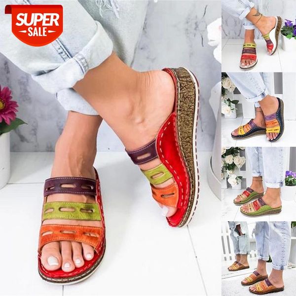 

Women's Summer Open Toe Comfy Sandals Premium Orthopedic Low Heels Walking Drop Shipping Corrector Cusion #jP5d, Black