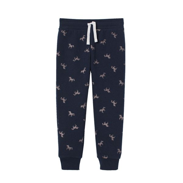 

baby trousers for girls cartoon pattern sport style pants toddler high waist pants baby girls long pants fashon 2022 girls, Blue