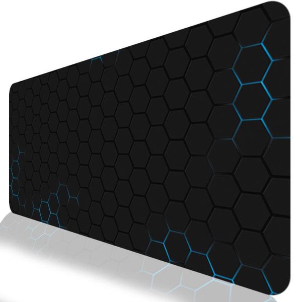 

mouse pads & wrist rests 900x400 grid gaming large mousepad pure pad gamer rubber lapdesk mat lock edge for computer