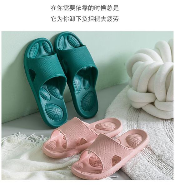 

slippers women men casual beach shoes wedges flops simple woman outdoor flat slides 2021 summer, Black