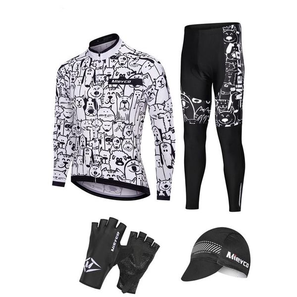

racing sets men cycling jersey sport outfit for man set with shorts mtb bike wear clothing autumn spring bicycle cyclisme homme ciclismo, Black;blue