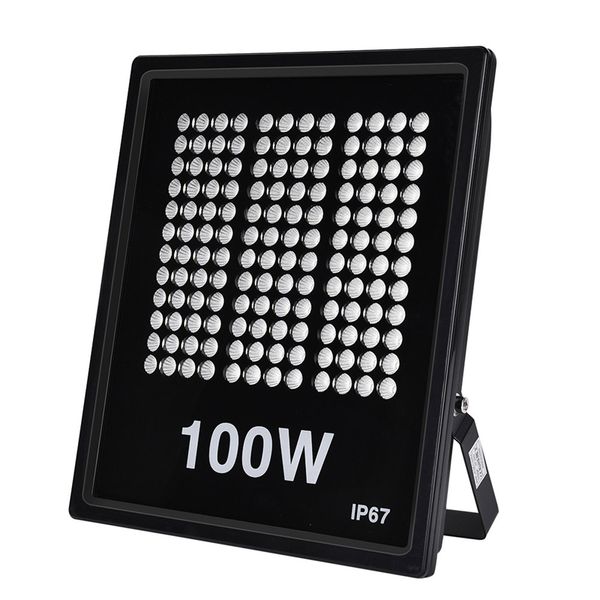 

stock in usa outdoor lighting led floodlights 100w ac110v 3000k/6000k smd2835 10000lm suitable for garden yard warehouse garage factory work