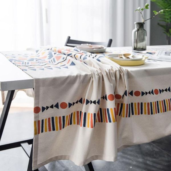 

table cloth colorful boho decoration tablecloth dining coffee cover banquet kitchen furniture dust
