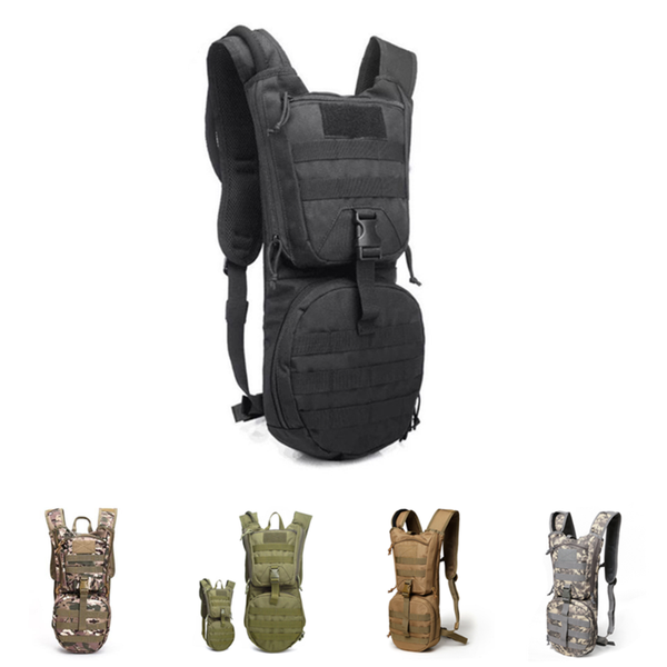 

tactical backpack water bags military molle hiking bicycle outdoor sports cycling climbing camping bag army hydration pack