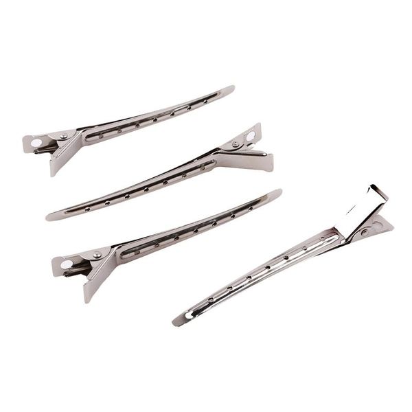 

hair clips 10pcs barrettes headwear stainless hairdressing clamp salon hairpins accessories diy styling tools