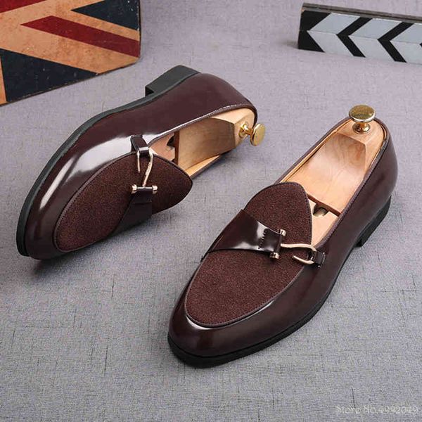 

dress shoes oxford men's suede shoes, metal business wedding, ball, homecoming festival, size 38-44, luxury designer, ydgf, Black