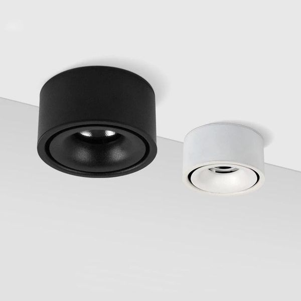 

downlights dimmable surface mounted downlight ceiling lamp cree 7w 9w 12w led cob spot light ac110/220v