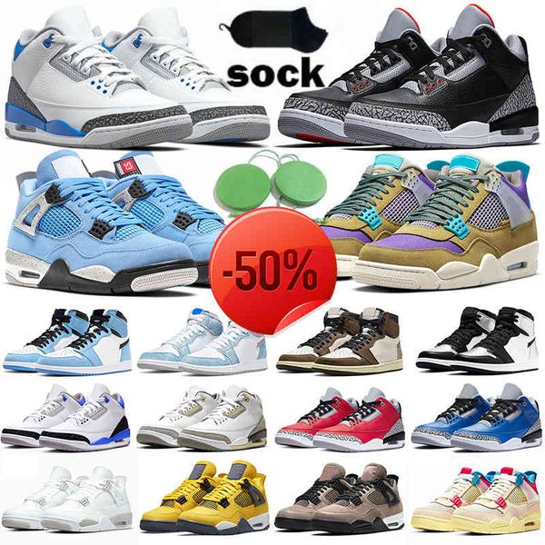 

boots 4 jumpman 4s basketball shoes taupe haze desert moss university blue 1s high og mocha shadow 2 .0 mens womens trainers sneakers sports, Black