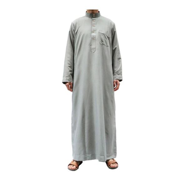 

ethnic clothing muslim moroccan long sleeveÂ hooded design islamic men's washed solid color robeÂ arabic kaftan men worship abaya, Red