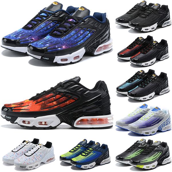 

plus 3 classic running shoes original man woman triple white black red iridescent laser blue sky og bred hyper orange cool purple nebula usa