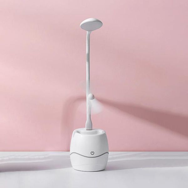 

table lamps desk lamp with pen holder usb eye protection led press small fan