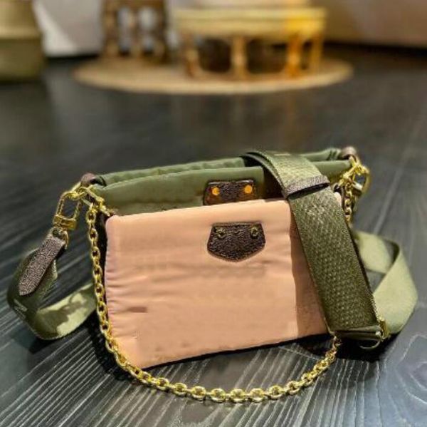 

designer shoulder bags purses women winter feather favorite 3pcs set combination handbags crossbody bag mju