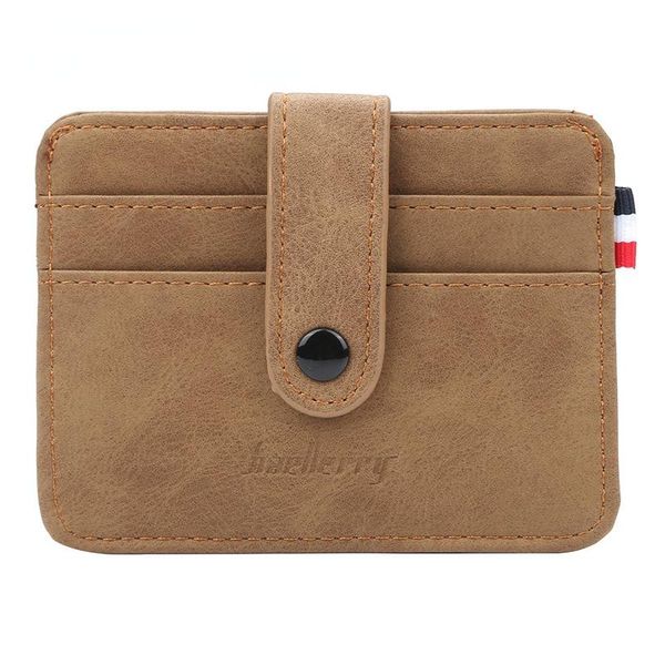 

card holders men's holder, multi-card business bank card, bus holder, Brown;gray