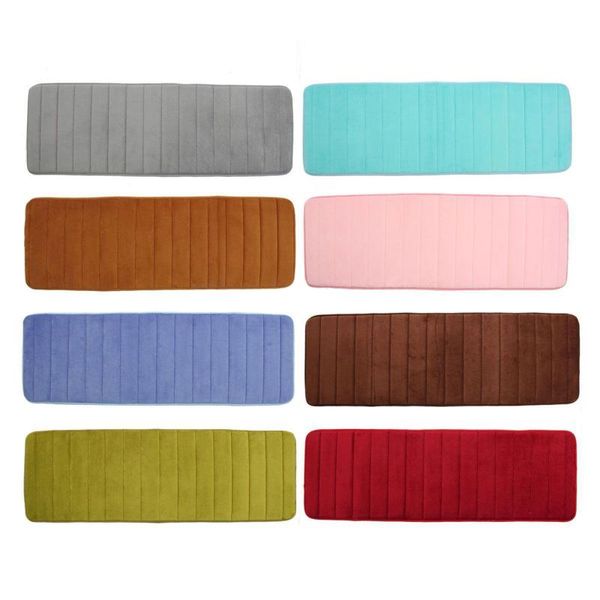 

bath mats 120x40cm absorbent nonslip memory foam kitchen bedroom door floor mat rug carpet