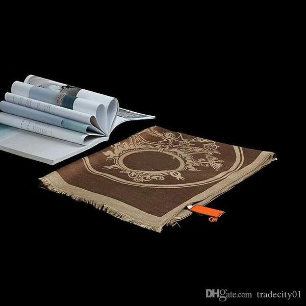 

scarf for women letter pattern cotton thick scarfs warm long scarves size 180x70cm b3-30, Blue;gray