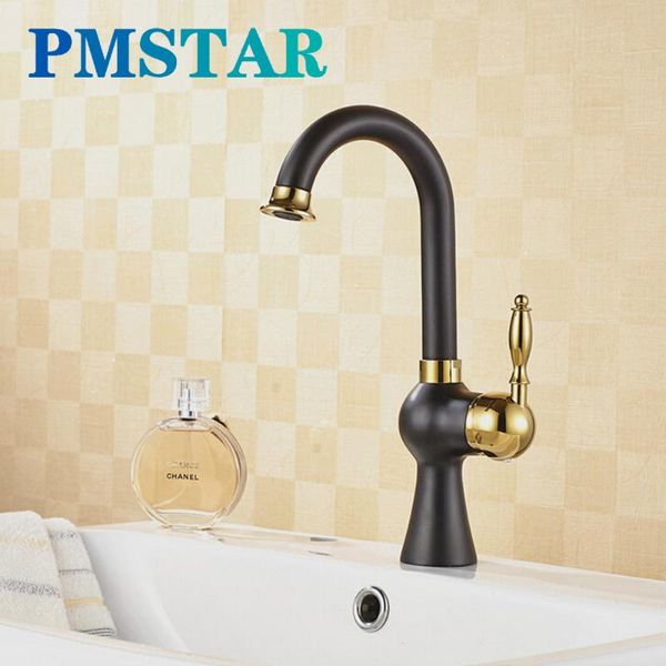

bathroom sink faucets pmstar basin faucet gold black handles and cold water