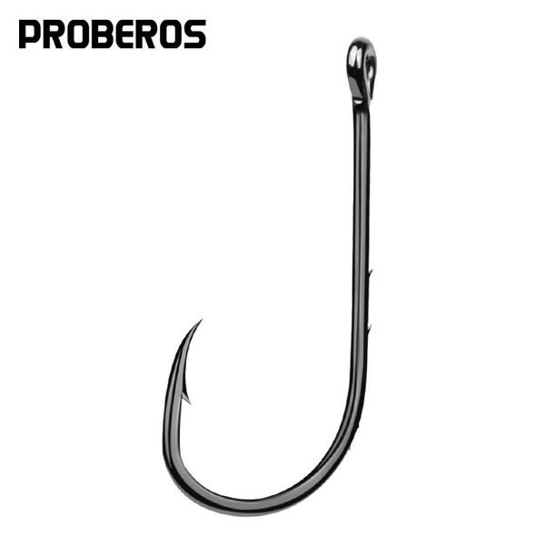 

brand fishing hook 2/0-6/0# fish baitholder black color jig big treble hooks