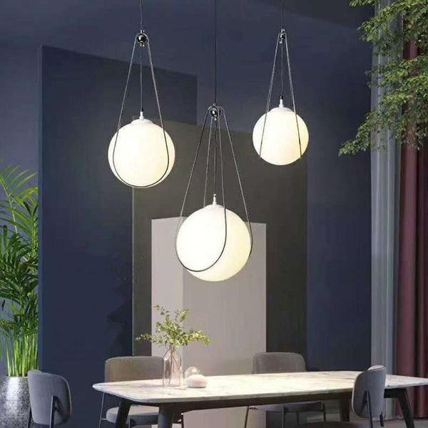 

pendant lamps modern design hanging lamp glass lights dining drop lamparas