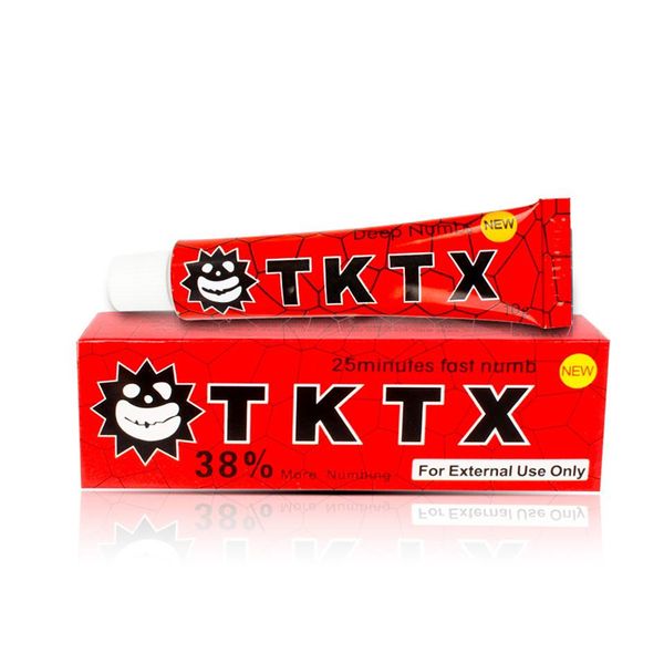 

beauty items 40% red tktx tattoo numbing cream 10g