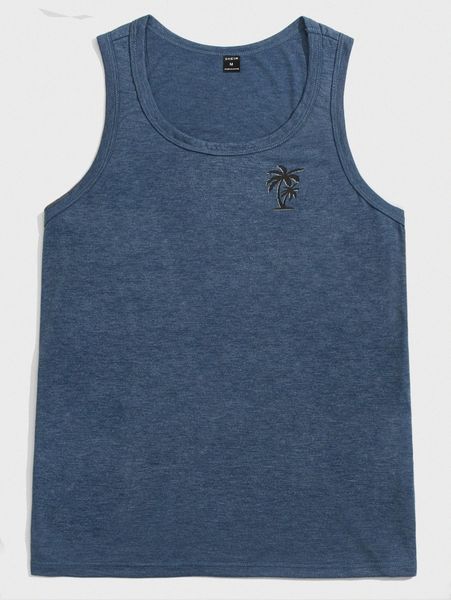 

men coconut tree tank l8vf#, White;black