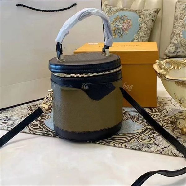 

classic flower 2021 luxury designer women fashion handbags cross body bag handbag clutch barrel-shaped bucket shoulder waist bags vintage cl