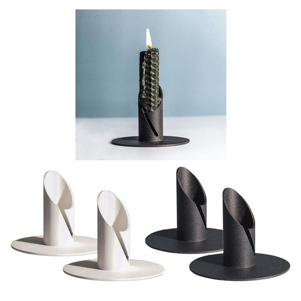 

2pcs candle holder candlestick coffee table centerpiece christmas decor candles