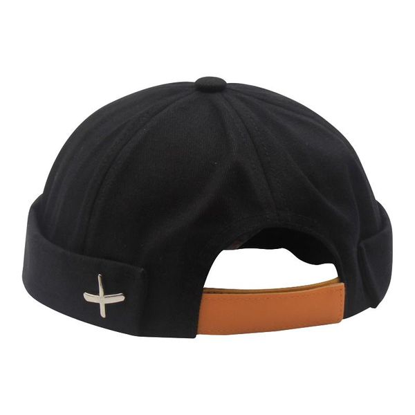 

beanies men women fashion melon cap cotton blend street adjustable size hip hop spring summer dome brimless trendy beanie hat casual