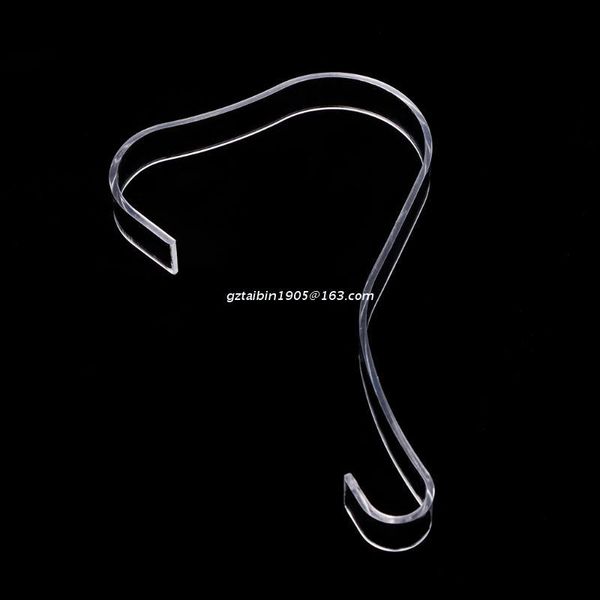 

hooks & rails clear acrylic shoes display rack stand store holder plastic hanging hook dropship