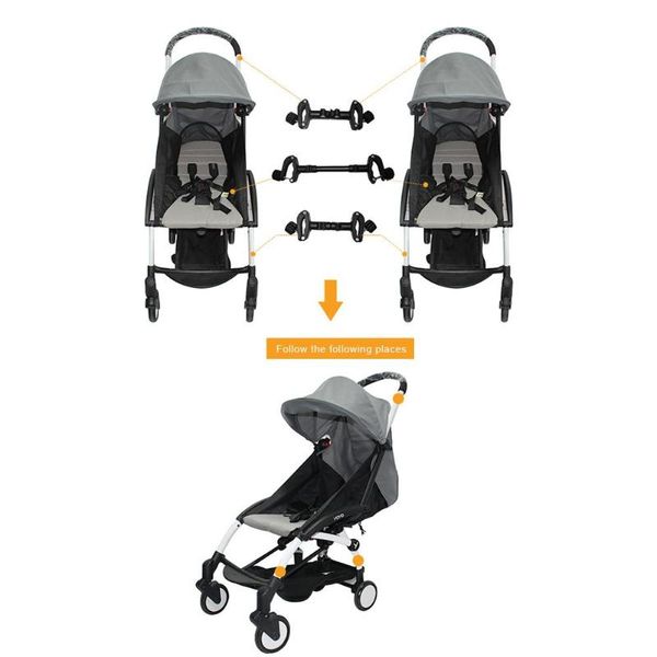 

stroller parts & accessories 3pcs baby connector adapter pram twins adjustable easy installation strollers connectors outdoor connection