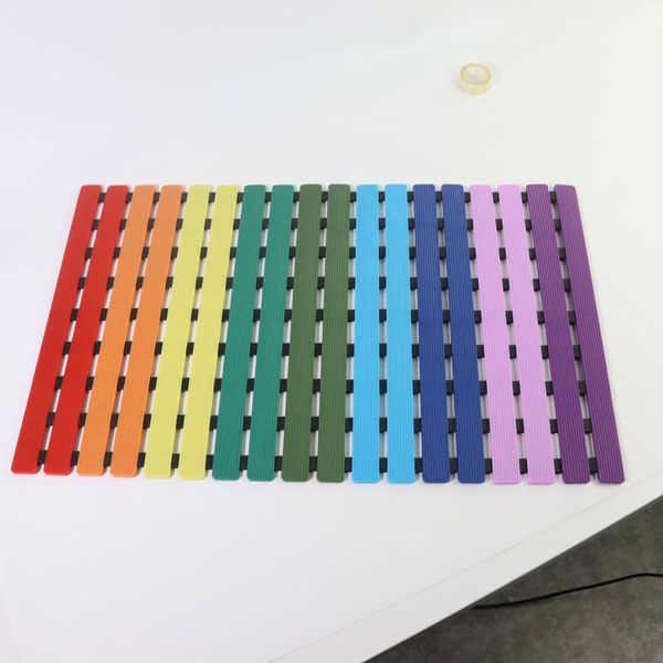 

bath mats anti-skid rubber shower tub mat non-slip bathtub cushion washable pad bathroom with suction cups and drain holes