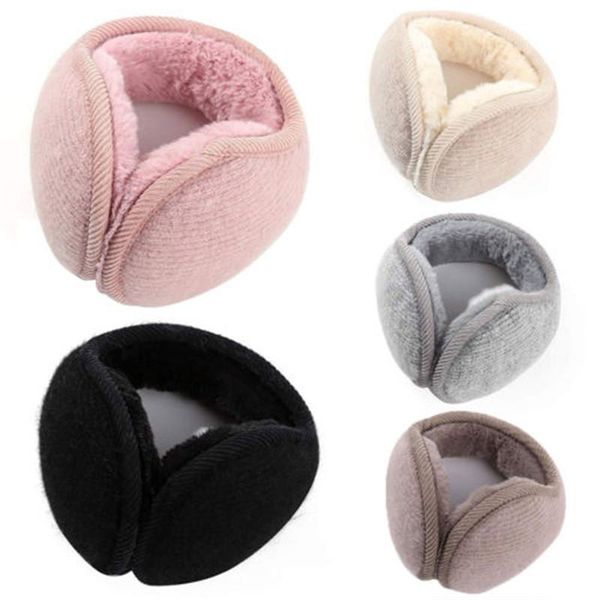 

berets winter soft fleece plush warmer earmuff ear muffs cover earwarmers outdoor windproof wear men women earmuffs, Blue;gray