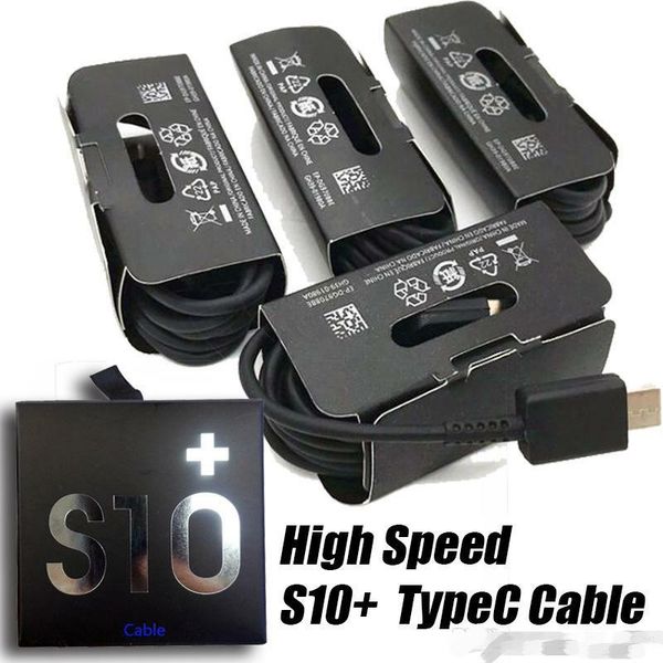 

oem original type c data cables for samsung galaxy s8 s9 s10 plus s10e fast charger type-c usb with retail box