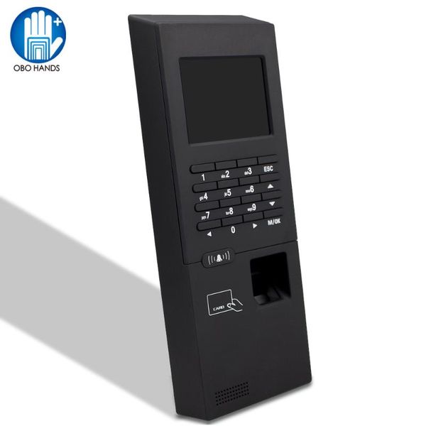 

2.8'' standalone rfid fingerprint access controller reader time card attendance machine em biometric finger lock rs485/usb control