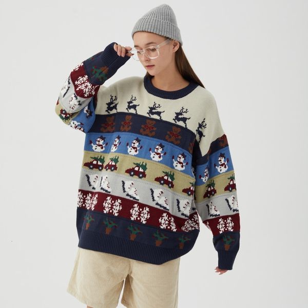 

sweaters sweater 2021 of the ladies in vintage winter woman cardigan shirts long sleeve harajuku sweatshirt women's knitted or crochete, White;black