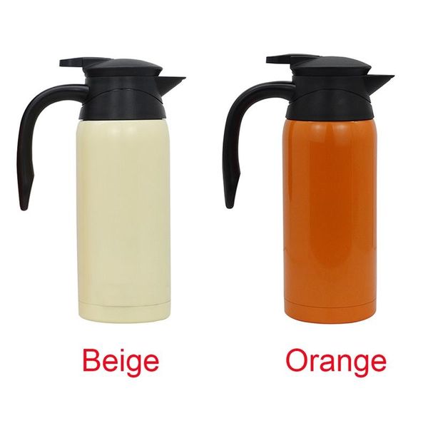 

12-24v 800ml stainless steel safe car electric heated water kettle bottle cup travel heater towel