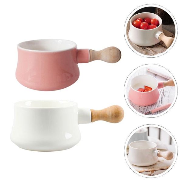 

bowls 2pcs multi-function ceramic large capacity noodle containers