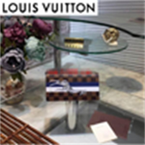 

designer luxury bzx7 wallet giraffe pattern n63347 men long compact wallet chain wallets key card holders purse clutches evening brand