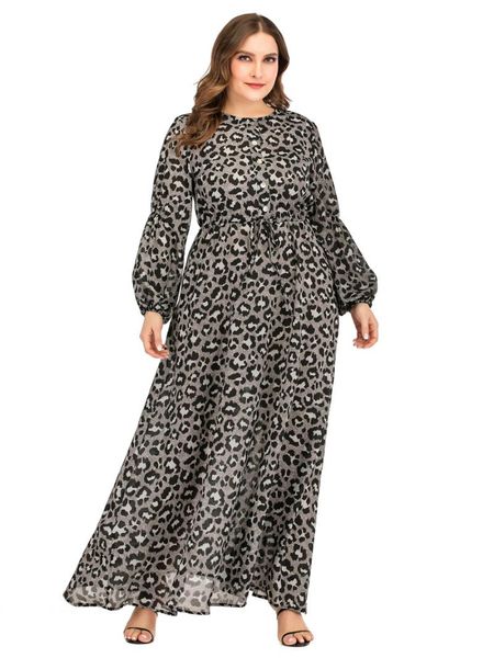 

ethnic clothing elegant women chiffon muslim abaya dress plus size print islamic ramadan musulman turkey moroccan kaftan hijab vestidos, Red